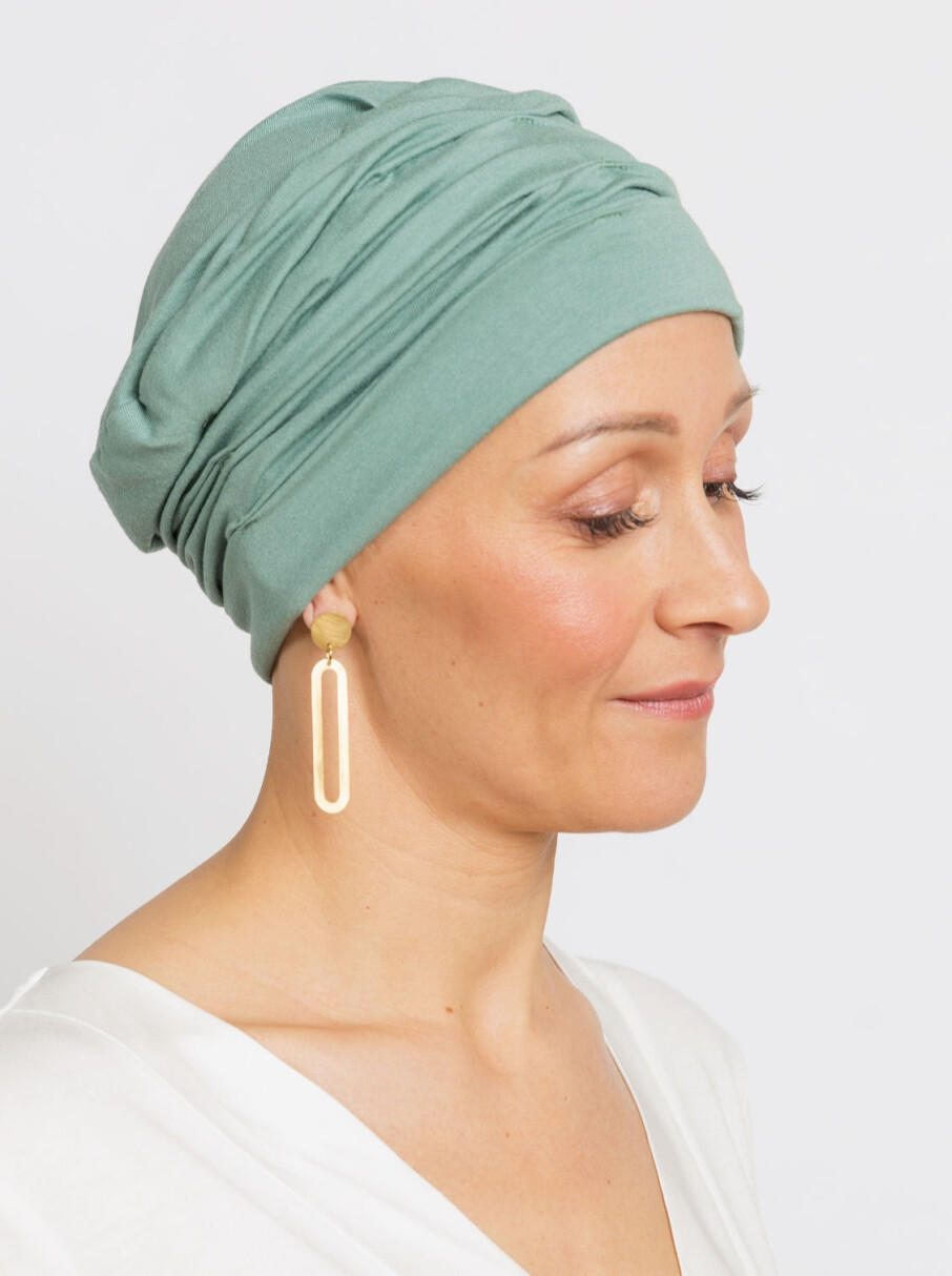 Amuseren Slank in het geheim Fris groen Chemo Mutsje | Muts Chemo voor trendy dames met kanker|Muts na  Chemo - Rosette la Vedette