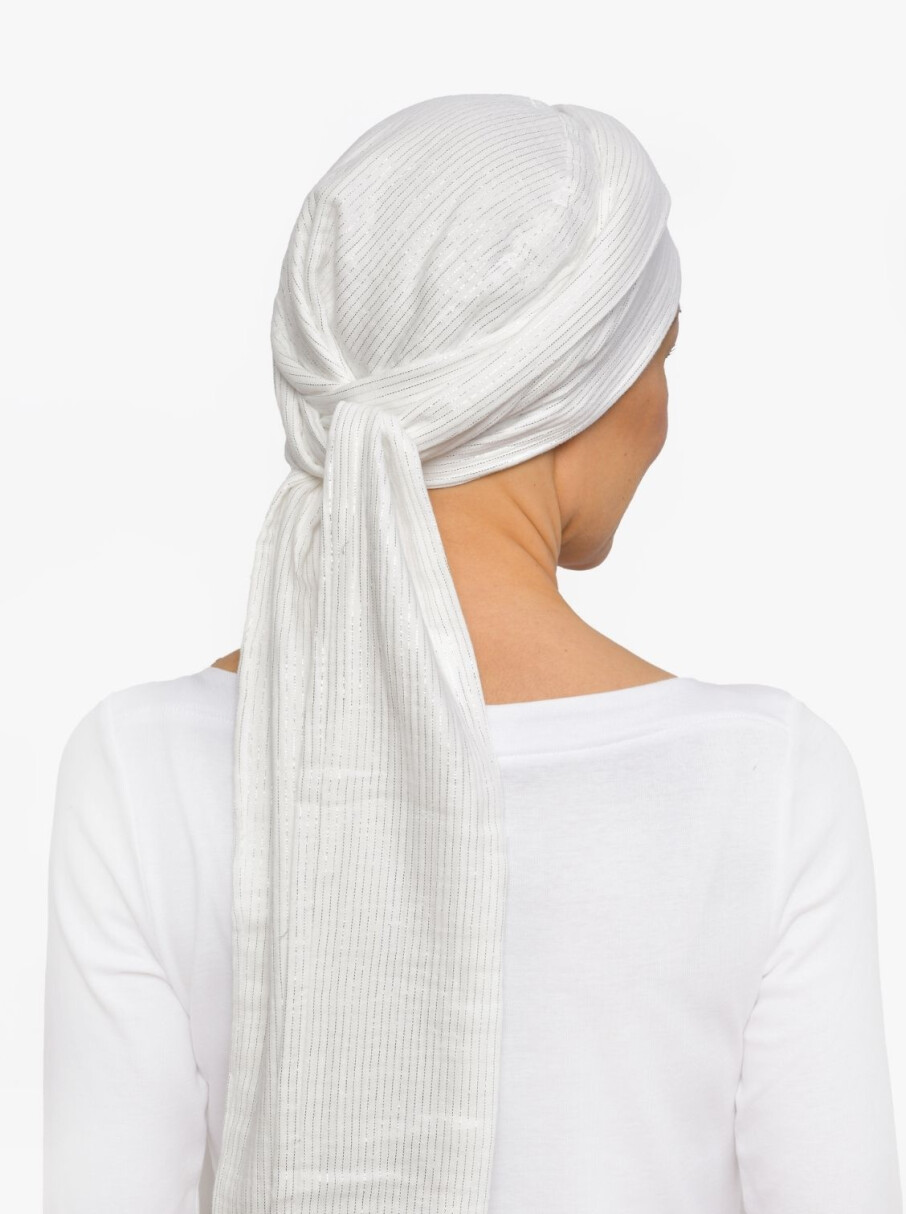 100% Cotton Chemo Scarf with endless Styling options - Rosette la