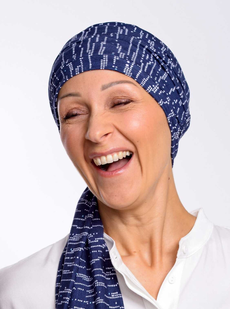 Head Wraps for Cancer Patients  Cotton Bandana - Rosette la Vedette